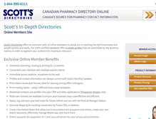 Tablet Screenshot of canadianpharmaselect.com